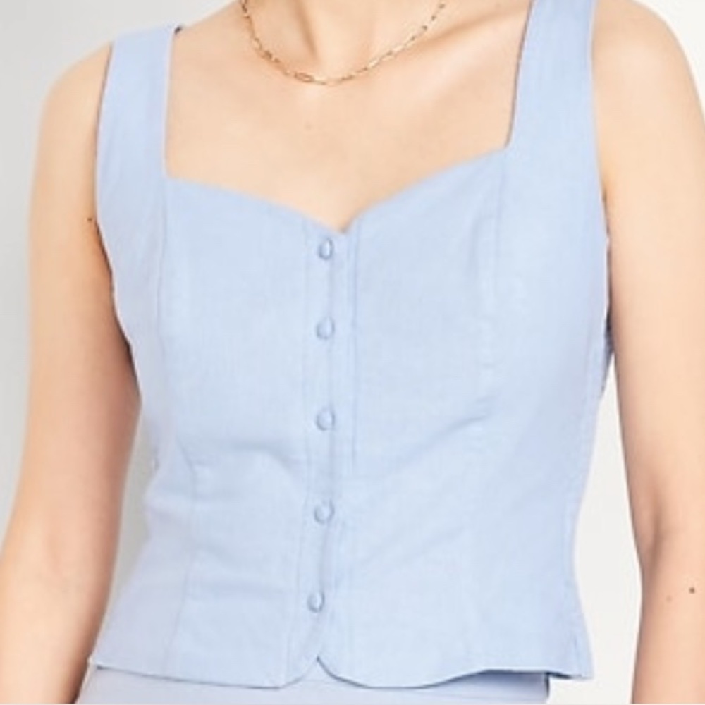 Old Navy Light Blue Tank Top